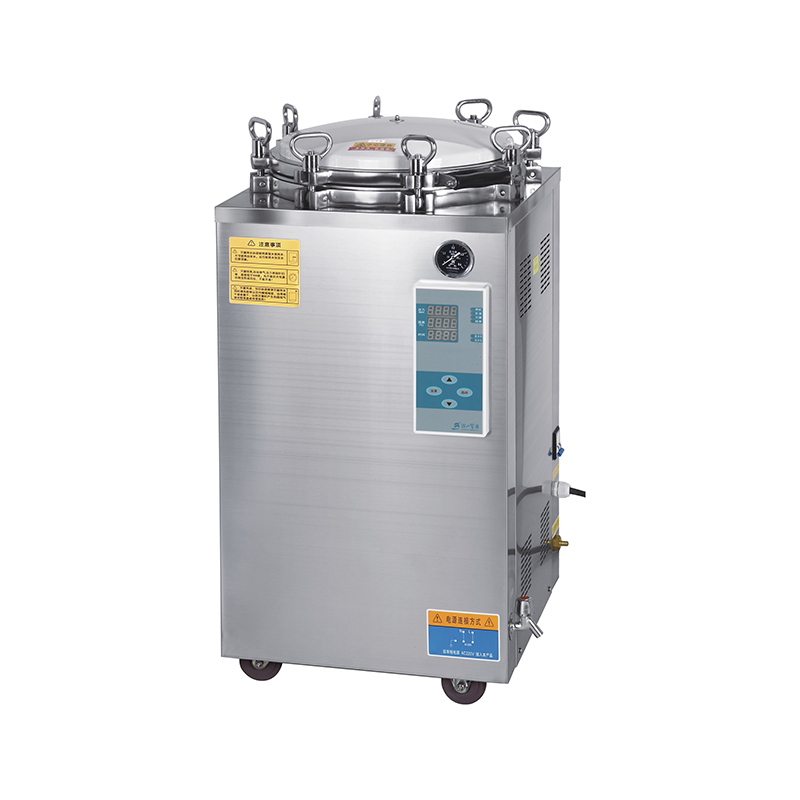 Ducitur display automation vertical pressura vapor sterilizer
