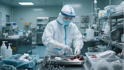 Curatio specialis infectis instrumenta in sterile Supple Center